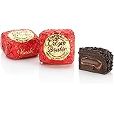 Venchi - Chocoviar Crème Brulée Chocolates, Extra Dark Chocolate with Caramel Flavor, Chocolate Candy Bulk, Gluten Free, 2.2 lb Bag