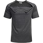 Deyeek Unisex Chemo Port Shirts Post Shoulder Surgery Recovery Shirts Tear Away Side Zippers Off Full Open Chemo Clothing