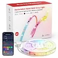 SwitchBot LED Strip Light 5M Work with Alexa, 72 LEDs/m, Matter LED Lights Compatible with Apple Home, Google Home, 16 Millio