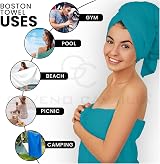 GC GAVENO CAVAILIA 8 Piece Towel Bale Set Teal 450 GSM Cotton view 3