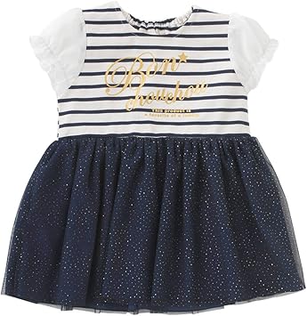 Amazon チャックルベビー Chuckle Baby ボンシュシュ 半袖 ボーダー ワンピース ネイビー 80cm P2215 80 32 ワンピース チュニック ベビー マタニティ 通販