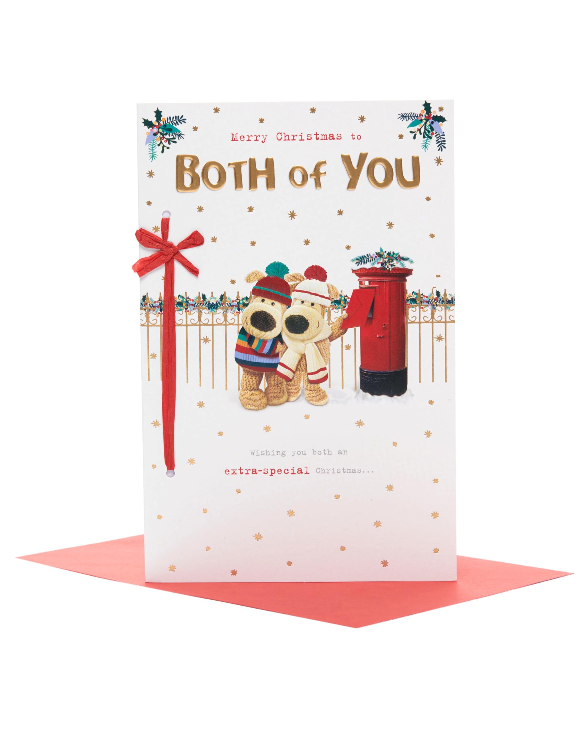Boofle Christmas Card for Both of You - Cute Design