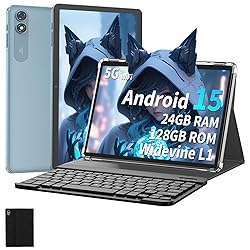 Suicoey 2025 Tablet, 10 inch Android 15 Tablet with