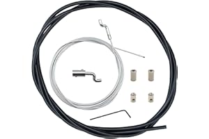 YGQ Universal Throttle Cable Repair KIT for Lawn Mower Control Adjustable Z Bend Cabel End Mini Bike Go Kart DIY