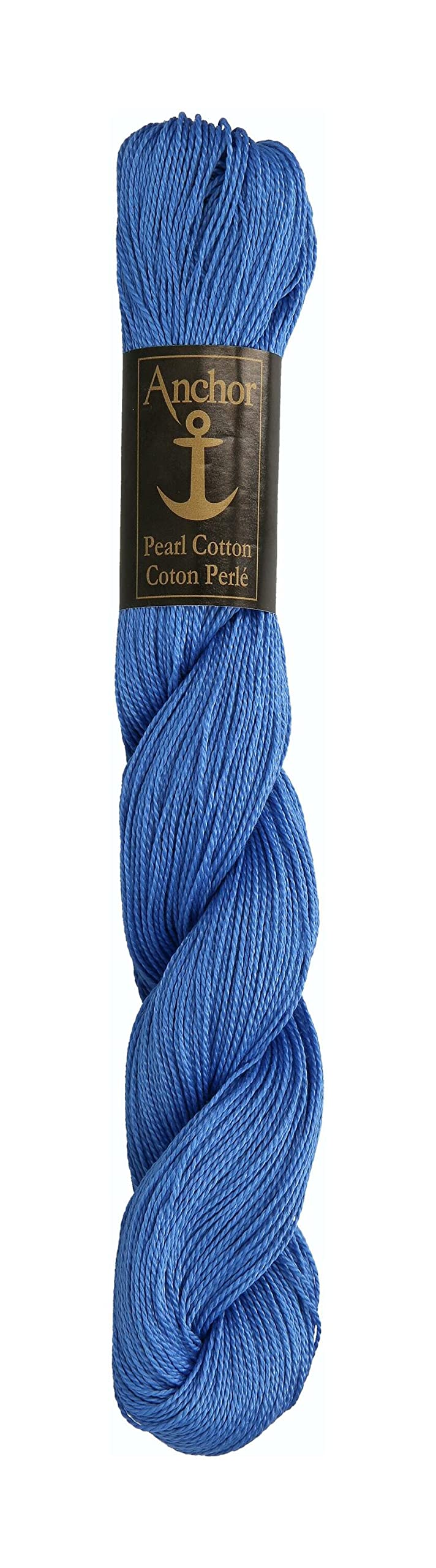 ANCHOR Pearl Yarn, Thickness: 5, Packaging: 50G, Running Length: 198M vergissmeinnicht Embroidery Threads
