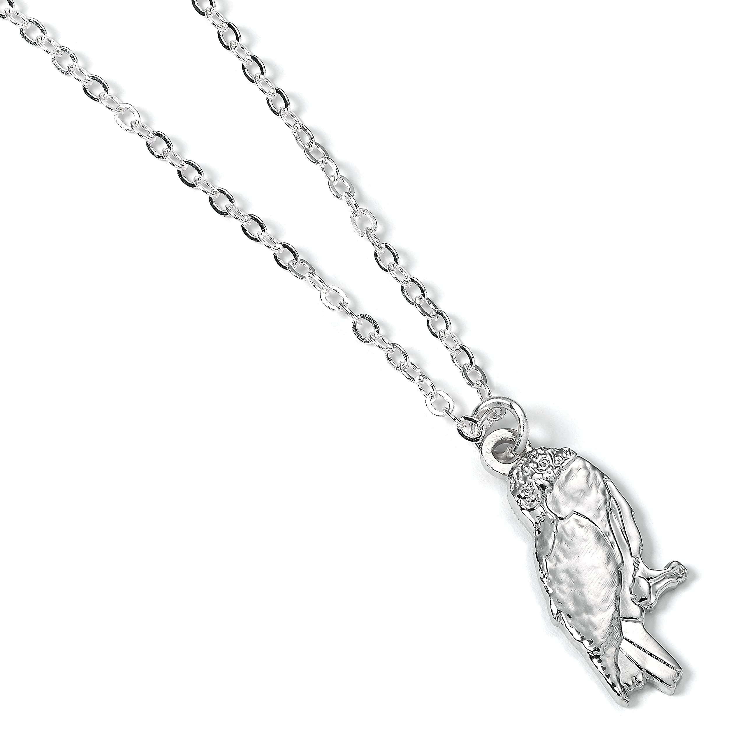 Harry Potter Official Hedwig Owl Link Chain Necklace by The Carat Shop
