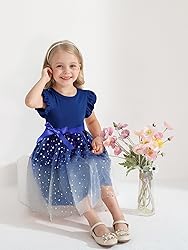 Sinhoon Toddler Girl Tulle Dress Summer Ruffle