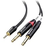 Cable Matters 3.5mm TRS to Dual 6.35mm TS Breakout