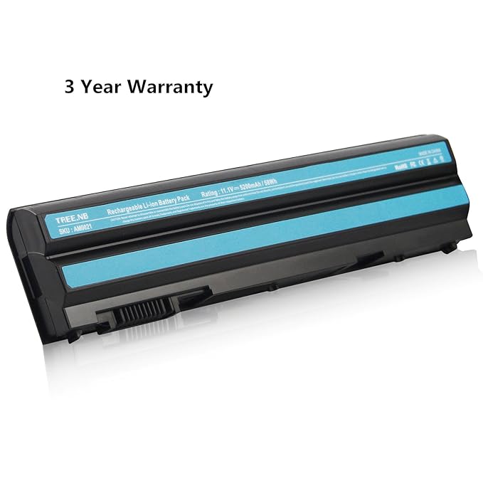 title=Tree.NB batteria del computer portatile per Dell Latitude E5420 E5520 E6420