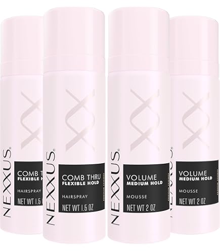 Amazon.com: Nexxus Travel Mousse, Volume Medium Hold, Rose Scent 4