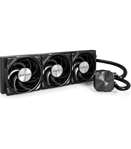 SilverStone NovaPeak 240 SST-NP240B – All-in-one Vloeistofkoeling Met LED-display En Dubbele PWM-ventilatoren