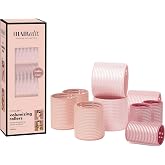The Hair Edit Ceramic Core Hair Rollers for Salon-Quality Volume, 9-Pack | Professional Grade Thermal Rollers, Heat or No-Heat Styling, Soft Waves, Root Lift, Lasting Volume &amp; Shine, Bouncy Blowouts