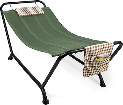 Best Choice Products Deluxe Pillow Hammock With Stand Supports 500lb Outdoor Yard Garden Patio Furniture Amazon Co Uk Garden Outdoors