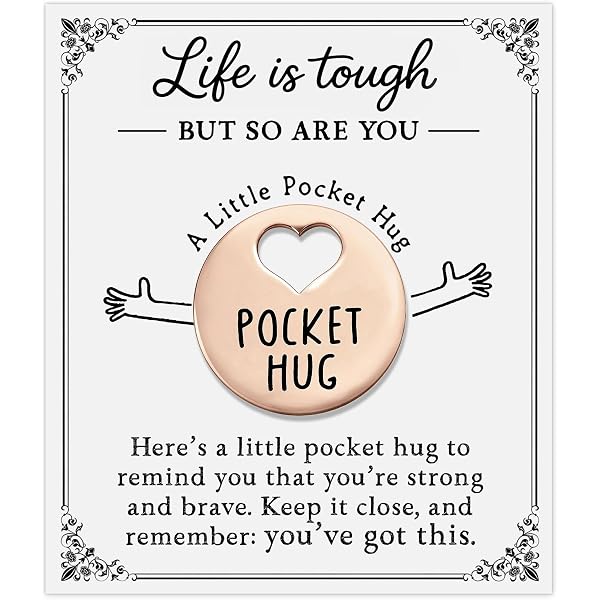 Amazon.com: Pocket Hug Cancer Care Gifts For Women, Thinking Of