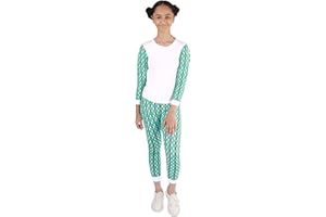 DChica Cotton Thermal Set for Girls, 2 Piece Slim Fit Thermal Jumpsuit for Teenagers