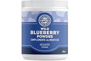 Vimergy Wild Blueberry Powder – Protects Brain Health* - Supports Cardiovascular Function* – Organic, Vegan & Gluten-Free – Regular Size 250g