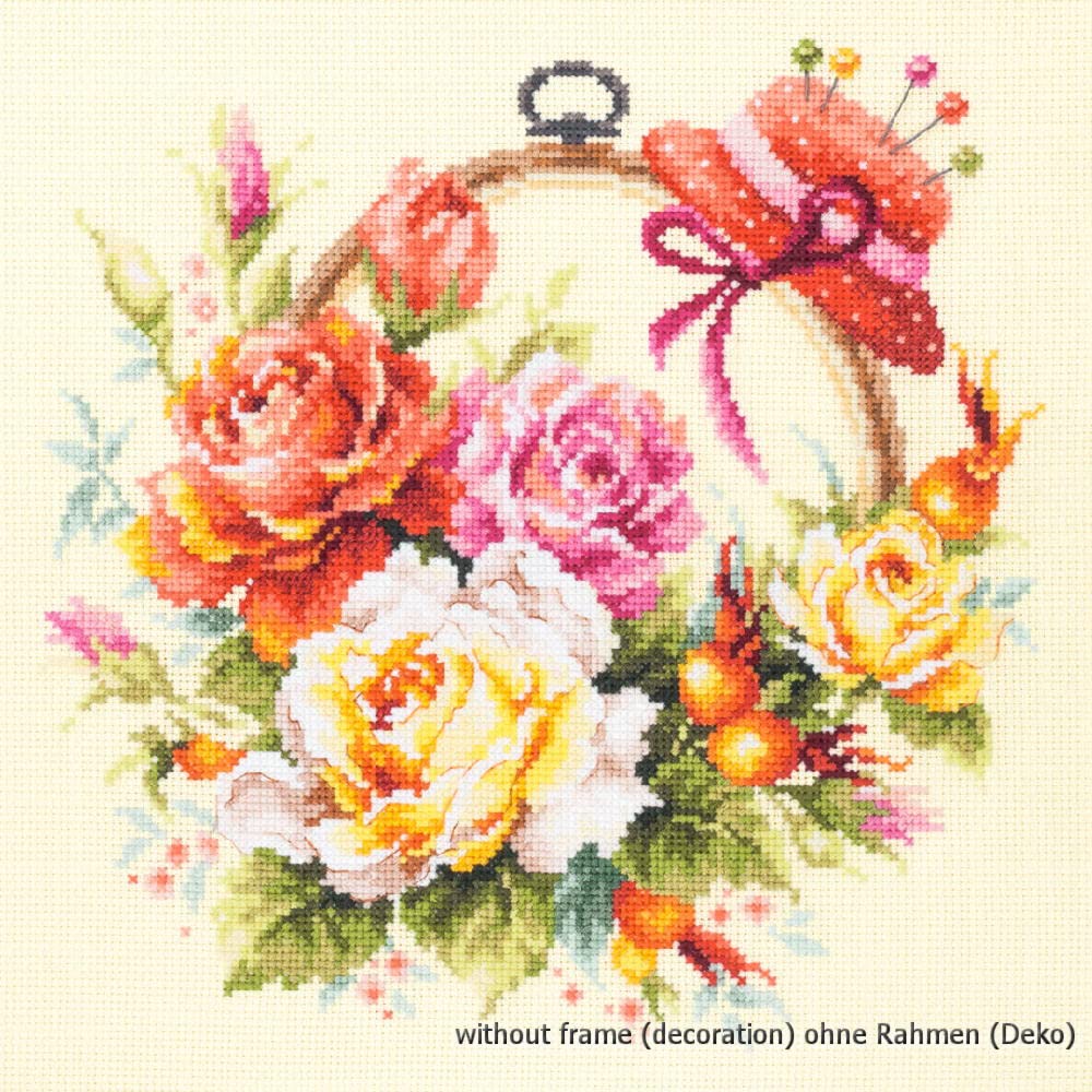 Magic Needle Zweigart Edition 100-122 ZW Counted Cross Stitch Kit Cotton Multi-Coloured 25 x 25 cm