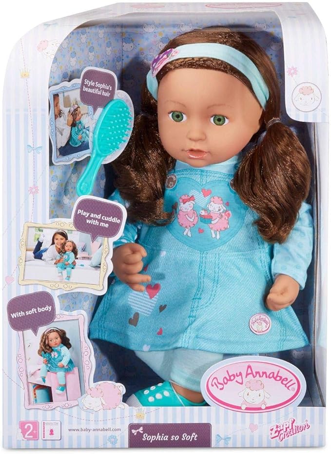 baby annabell with hair