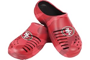 FOCO Men's NFL Team Logo Garden Water Sandals Shoes Slipper Clogs