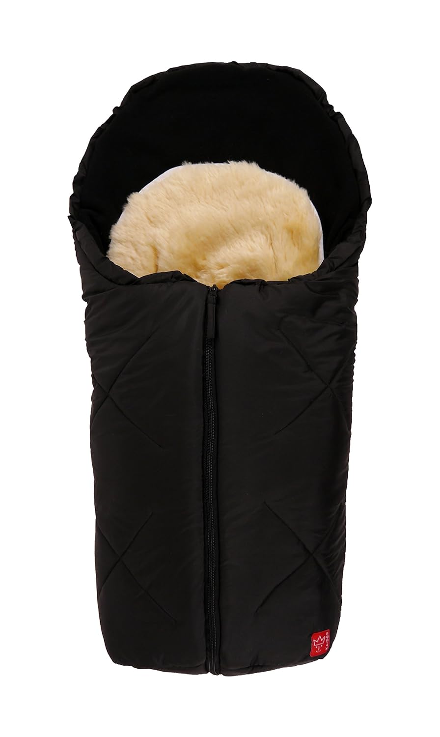 Kaiser 6535525 - Kuschelsäckchen &#34;Little Sheepy&#34;, Farbe: schwarz