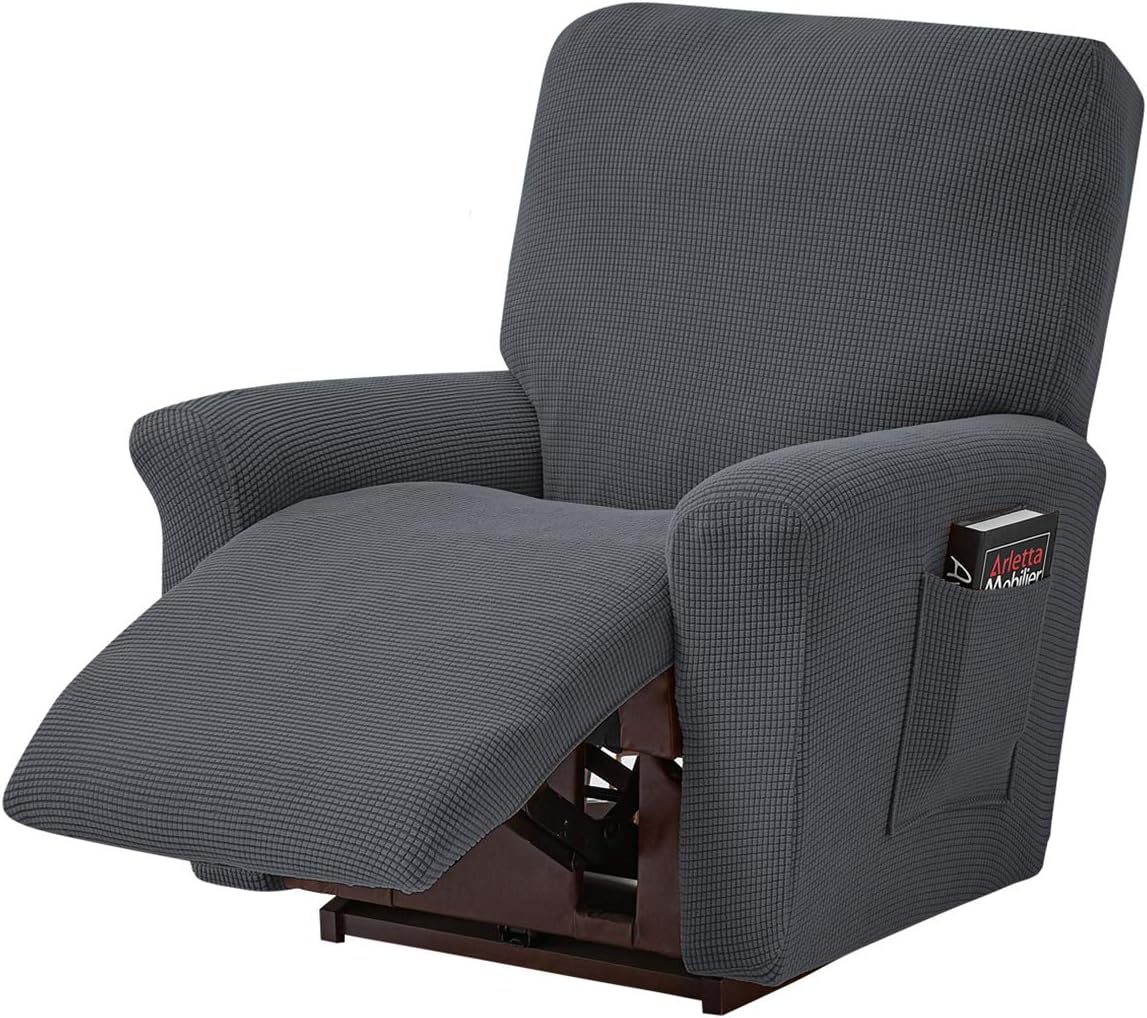 Stretch Recliner Covers, Jacquard Recliner Chair Slipcovers