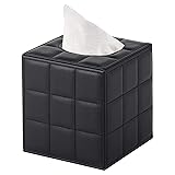 XNONE Tissue Box Cover Square Kleenex Box Holder PU