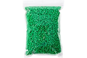 Tcthbc Fuse Beads 6000 Pieces Green Melty Beads 5mm Iron Beads Compatible Perler Beads Hama Beads