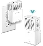 TP-Link AV1000 Powerline WiFi Extender, Powerline Adapter – Dual band WiFi, Gigabit Port, Noise Suppression Design, Plug&Play, Power Saving(TL-WPA7510 KIT)