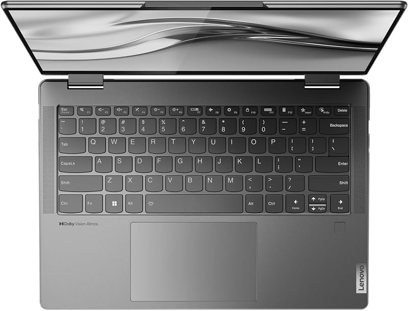 Lenovo yoga 7 gen 7 (14ial7) - computador tátil 14 "2,8k oled 90hz (intel core i7-1260p, 16 gb de ram, 1 tb ssd, intel iris xe graphics, windows 11 home) gray, caneta, teclado qwerty portuguese (82qe004fpg)