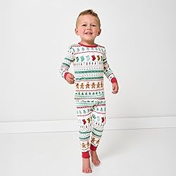 Little Sleepies Two-Piece Holiday Pajama Set for