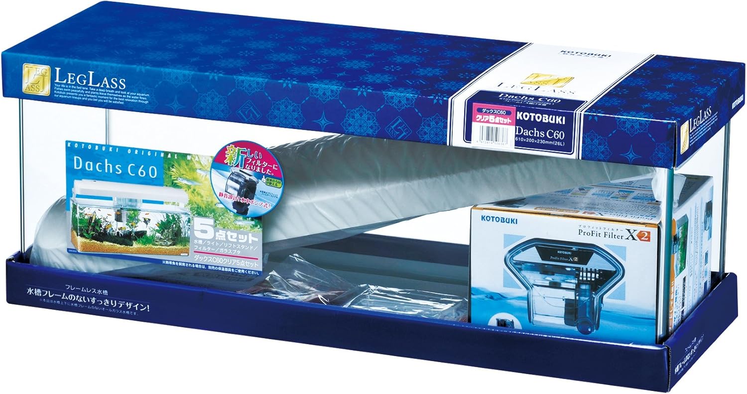 Amazon 寿工芸 ダックス C60 クリア5点セット 寿工芸 飼育セット 通販
