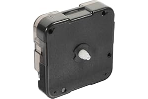 PartyKindom Clock Mechanism Replacement, Quartz Clock Movement Replacement Mechanism Clock Movements Mechanisms Battery Operated DIY Wall Clock Repair Parts Replacement