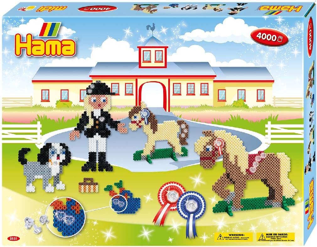 Hama Riding School Gift Box, Mixed