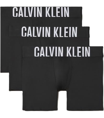 Calvin Klein Intense Power Micro 3-Pack Jock Strap, Black