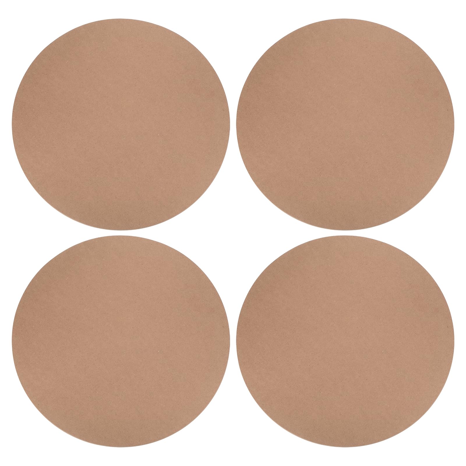 PATIKIL 14" Round Pottery Wheel Bat, 4 Pcs Bats for Pottery Wheel 1/3 Thick Clay Throwing