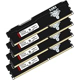 Yongxinsheng DDR3 32GB Kit (8GBx4) Desktop RAM 1866MHz PC3-14900 UDIMM Non-ECC Unbuffered 1.5V 2Rx8 Dual Rank 240 Pin CL13 PC