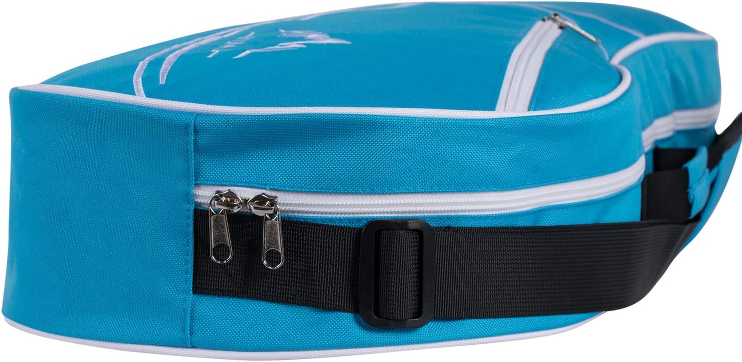 Himal 3 Racquet Tennis-Bag Premium Tennis-Racket-Bag with Protective Pad, Professional or Beginner Tennis Players, Lightweight Tennis Bag for All Ages (Blue) : Sports & Outdoors