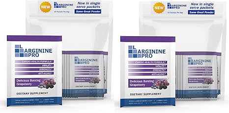 Amazon Com L Arginine Pro Supplement On The Go Single Serve