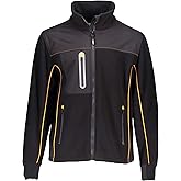 RefrigiWear Unisex PolarForce Hybrid Water-Repellent Insulated Fleece Jacket