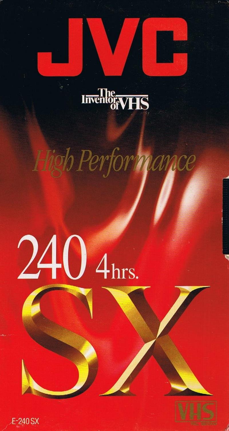 JVC E 240 SX Blank Tapes