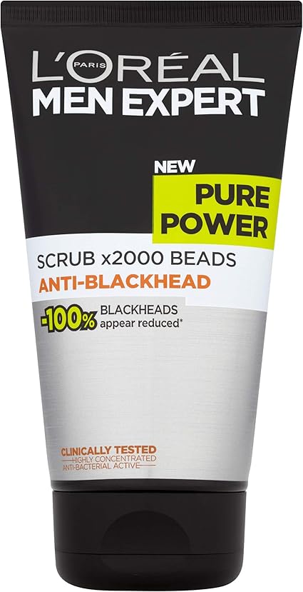 loreal pure power face wash