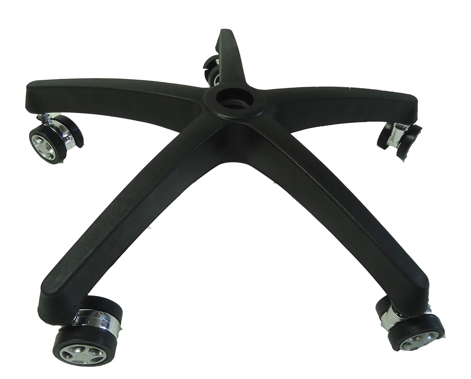 RAJ CHAIR Revolving Chair PVC Star Base with Heavy Duty Twin Caster