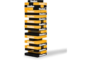 Wild Sports NFL Pittsburgh Steelers Table Top Stackers 3" x 1" x .5", Team Color