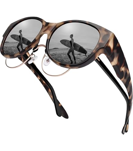 Amazon.com: Leoidou Polarized Sunglasses Fit Over Glasses  display picture 1