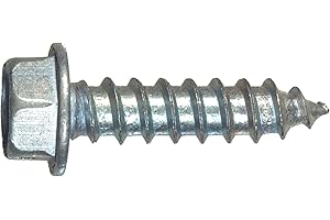 The Hillman Group 35106 Hex Washer Head Sheet Metal Screw 10 x 1/2 100-Pack