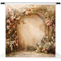 Amazon.com : Kate Flower Wall Backdrops Arch Pregnant Wedding ...