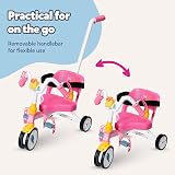 BABY born Trike 835456 Tricycle for Dolls 36-43cm with Detachable Handlebar view 4