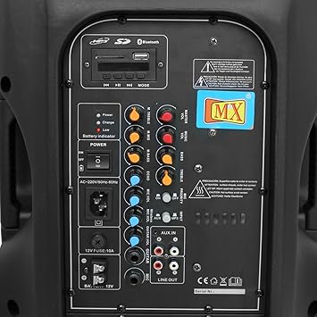 mx 18 multimedia speaker trolley
