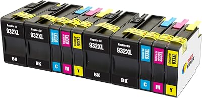 TONER EXPERT 10pk XL Compatible Ink 932 933 for HP Officejet 6100 6600 6700 7610