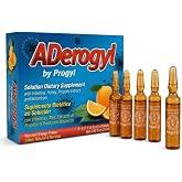 Aderogyl Liquid Vitamins A C D E Zinc Honey Propolis, 5 Ampoules | Vitamins A, C, D, E and zinc in one ready-to-drink liquid Bee Honey 5 ct